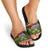 Andorra Slide Sandals with Edelweiss Mountain Landscape Design - Wonder Print Shop