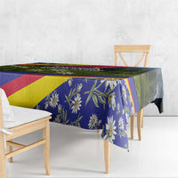 Andorra Tablecloth with Edelweiss Mountain Landscape Design - Wonder Print Shop