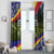 Andorra Window Curtain with Edelweiss Mountain Landscape Design - Wonder Print Shop