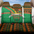 Burkina Faso Back Car Seat Cover with Green Tribal Pattern Design and National Flag Motif - Wonder Print Shop