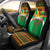 Burkina Faso Car Seat Cover with Green Tribal Pattern Design and National Flag Motif - Wonder Print Shop