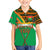 Burkina Faso Family Matching Summer Maxi Dress and Hawaiian Shirt with Green Tribal Pattern Design and National Flag Motif - Wonder Print Shop