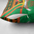 Burkina Faso Pillow Cover with Green Tribal Pattern Design and National Flag Motif - Wonder Print Shop