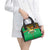 Burkina Faso Shoulder Handbag with Green Tribal Pattern Design and National Flag Motif - Wonder Print Shop