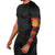 Burkina Faso Arm Sleeves with Red Green Blue Geometric - Wonder Print Shop