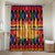 Burkina Faso Bathroom Set with Red Green Blue Geometric - Wonder Print Shop