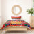 Burkina Faso Bedding Set with Red Green Blue Geometric - Wonder Print Shop