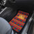 Burkina Faso Car Mats with Red Green Blue Geometric - Wonder Print Shop