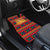 Burkina Faso Car Mats with Red Green Blue Geometric - Wonder Print Shop