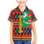 Burkina Faso Family Matching Mermaid Dress and Hawaiian Shirt with Red Green Blue Geometric - Wonder Print Shop