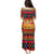 Burkina Faso Family Matching Puletasi and Hawaiian Shirt with Red Green Blue Geometric - Wonder Print Shop