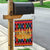 Burkina Faso Garden Flag with Red Green Blue Geometric - Wonder Print Shop