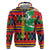 Burkina Faso Hoodie with Red Green Blue Geometric - Wonder Print Shop
