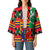 Burkina Faso Kimono with Red Green Blue Geometric - Wonder Print Shop