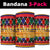 Burkina Faso Neck Gaiter with Red Green Blue Geometric TS04