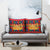 Burkina Faso Pillow Cover with Red Green Blue Geometric - Wonder Print Shop