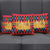Burkina Faso Pillow Cover with Red Green Blue Geometric - Wonder Print Shop