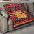 Burkina Faso Quilt with Red Green Blue Geometric - Wonder Print Shop