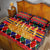 Burkina Faso Quilt Bed Set with Red Green Blue Geometric - Wonder Print Shop