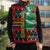 Burkina Faso Sleeveless Puffer Jacket with Red Green Blue Geometric - Wonder Print Shop