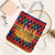 Burkina Faso Tote Bag with Red Green Blue Geometric - Wonder Print Shop