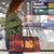 Burkina Faso Travel Bag with Red Green Blue Geometric - Wonder Print Shop