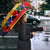 Burkina Faso Umbrella with Red Green Blue Geometric - Wonder Print Shop