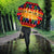 Burkina Faso Umbrella with Red Green Blue Geometric - Wonder Print Shop