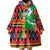 Burkina Faso Wearable Blanket Hoodie with Red Green Blue Geometric - Wonder Print Shop
