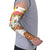 Burkina Faso Arm Sleeves with Brown White Yellow Abstract Design - Wonder Print Shop