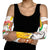 Burkina Faso Arm Sleeves with Brown White Yellow Abstract Design - Wonder Print Shop