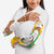 Burkina Faso Arm Sleeves with Brown White Yellow Abstract Design - Wonder Print Shop