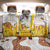 Burkina Faso Back Car Seat Cover with Brown White Yellow Abstract Design - Wonder Print Shop