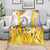 Burkina Faso Blanket with Brown White Yellow Abstract Design - Wonder Print Shop