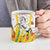 Burkina Faso Ceramic Mug with Brown White Yellow Abstract Design - Wonder Print Shop