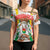 Burkina Faso Cross Shoulder Shirt with Brown White Yellow Abstract Design - Wonder Print Shop