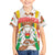 Burkina Faso Family Matching Off The Shoulder Long Sleeve Dress and Hawaiian Shirt with Brown White Yellow Abstract Design - Wonder Print Shop