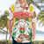 Burkina Faso Hawaiian Shirt with Brown White Yellow Abstract Design - Wonder Print Shop