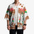 Burkina Faso Kimono with Brown White Yellow Abstract Design - Wonder Print Shop