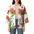 Burkina Faso Kimono with Brown White Yellow Abstract Design - Wonder Print Shop