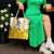 Burkina Faso Tote Bag with Brown White Yellow Abstract Design - Wonder Print Shop