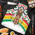 Burkina Faso Apron with Red Green Black Geometric Design - Wonder Print Shop