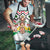 Burkina Faso Apron with Red Green Black Geometric Design - Wonder Print Shop