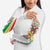 Burkina Faso Arm Sleeves with Red Green Black Geometric Design - Wonder Print Shop