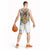 Burkina Faso Basketball Jersey with Red Green Black Geometric Design - Wonder Print Shop