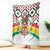 Burkina Faso Blanket with Red Green Black Geometric Design - Wonder Print Shop