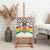 Burkina Faso Canvas Wall Art with Red Green Black Geometric Design - Wonder Print Shop