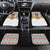 Burkina Faso Car Mats with Red Green Black Geometric Design - Wonder Print Shop