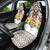 Burkina Faso Car Seat Cover with Red Green Black Geometric Design - Wonder Print Shop