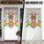 Burkina Faso Door Cover with Red Green Black Geometric Design - Wonder Print Shop